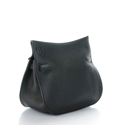 Hermes Taurillon Clemence Jypsiere 28 Black 6 of 12