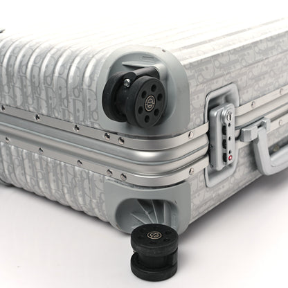 Christian Dior X RIMOWA Aluminum Gradient Cabin Luggage Silver 9 of 12
