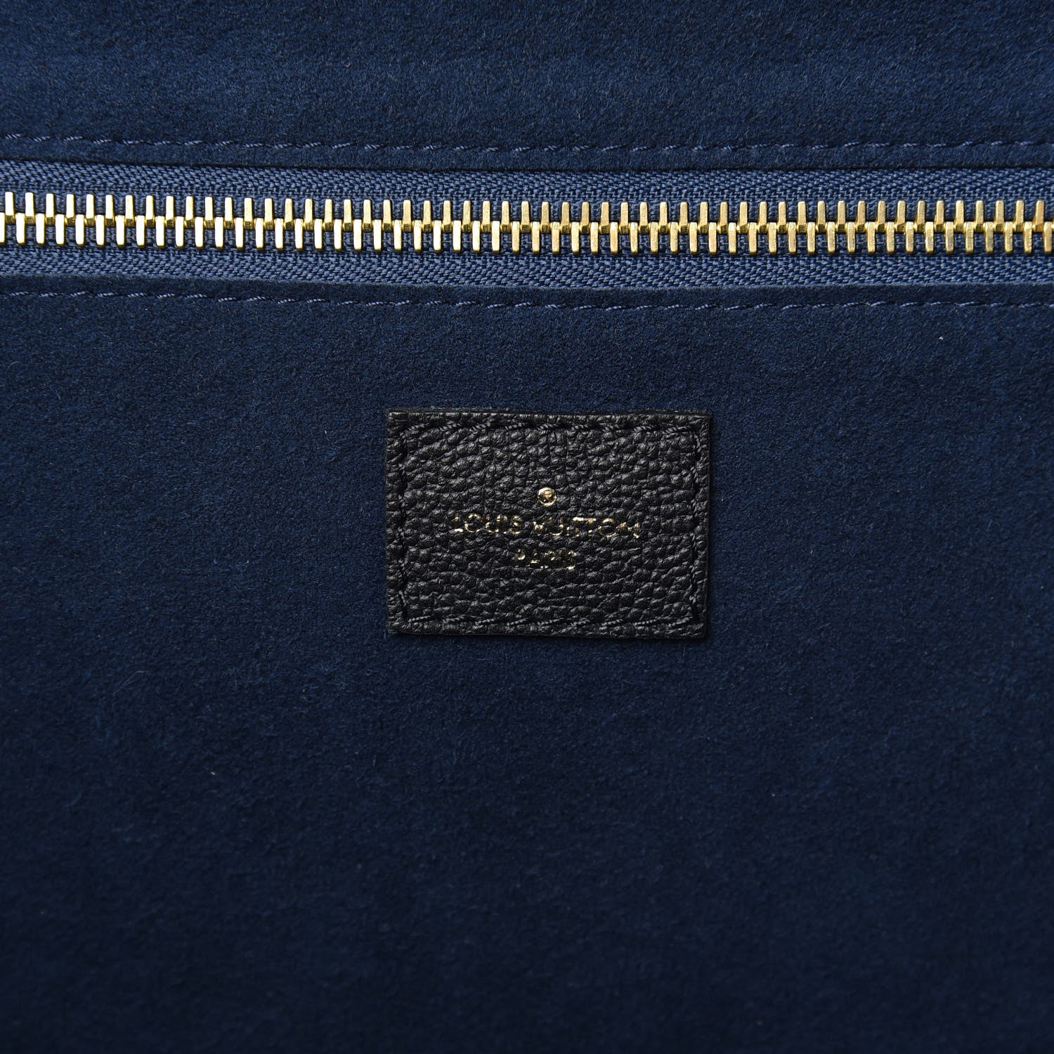 Louis Vuitton Empreinte Monogram Giant Neverfull MM Black 6 of 10
