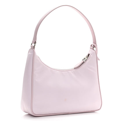 Prada Re-Nylon Saffiano Mini Re-Edition 2005 Bag Alabastro 3 of 11