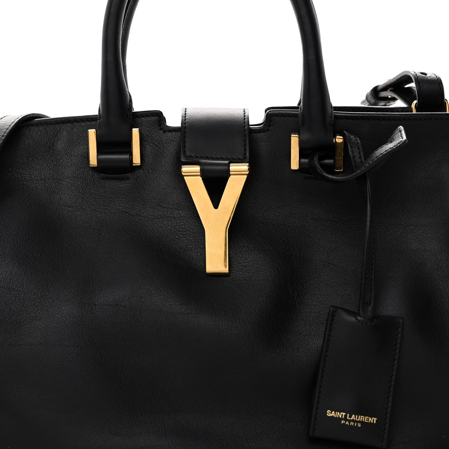 Saint Laurent Calfskin Small Classic Y Cabas Black 7 of 9