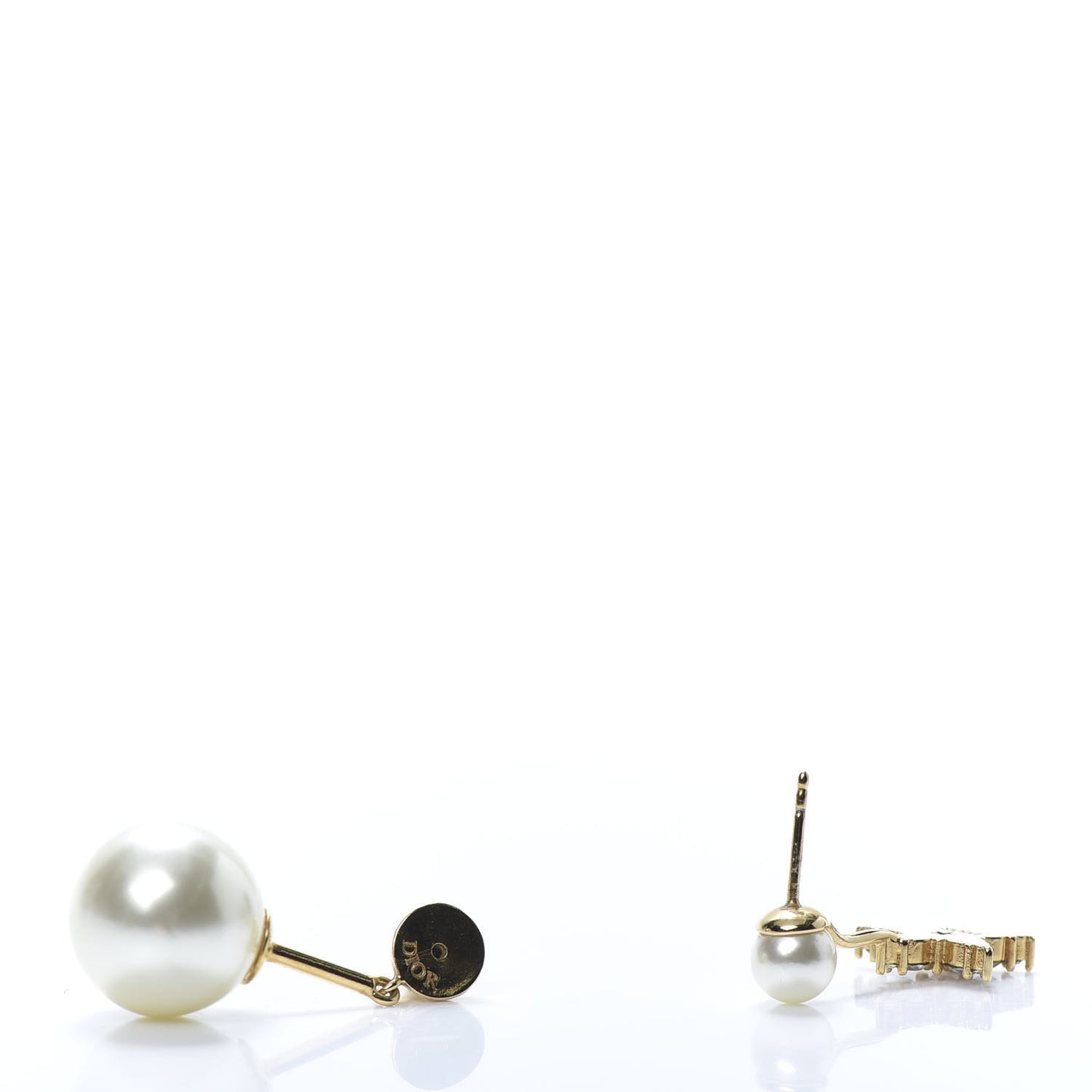 Pearl Crystal My ABCDior Tribales Etoile Earring Gold