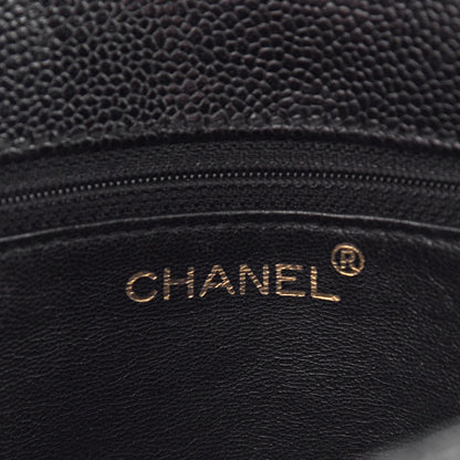 Chanel Caviar Quilted Medium Single Flap Black 6 of 15