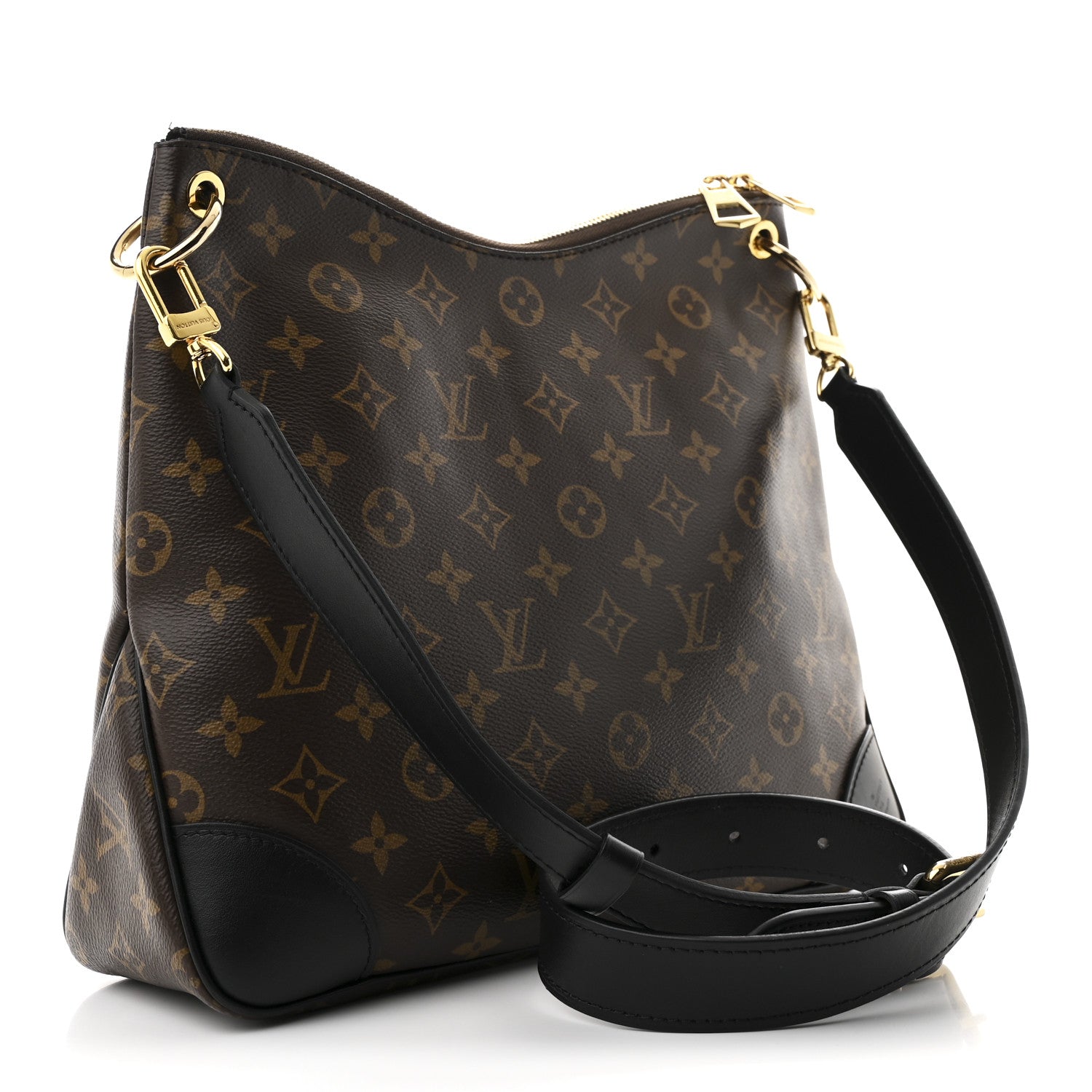 Louis Vuitton Monogram Odeon MM Black 3 of 11