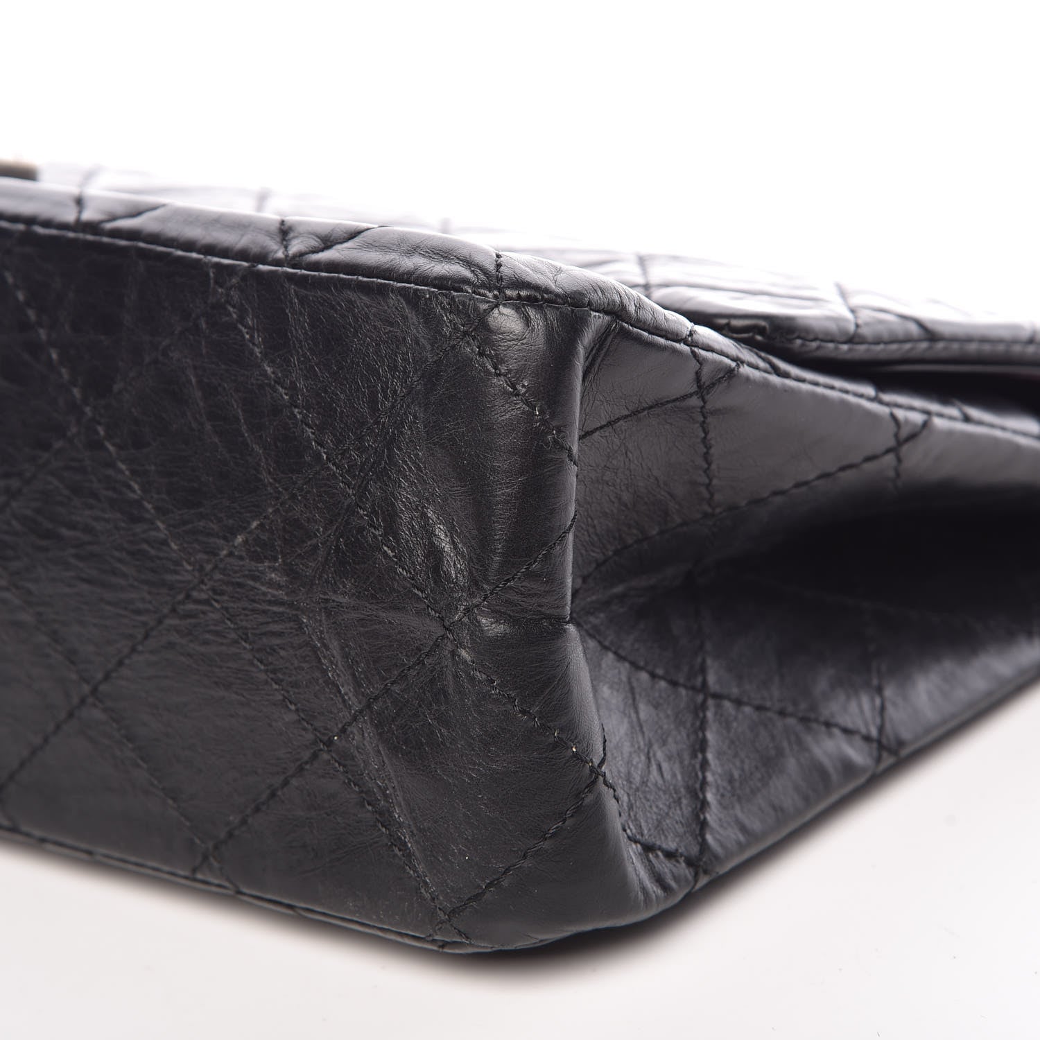 Chanel Aged Calfskin Quilted 2.55 Reissue 227 Flap Black 6 of 13