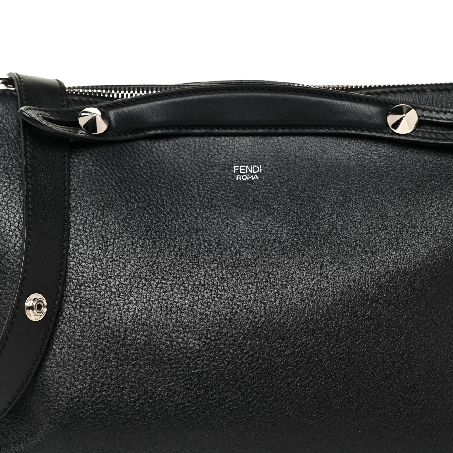 Fendi Vitello Dolce Marmol Large By The Way Boston Bag Black 15 of 21
