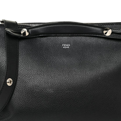 Fendi Vitello Dolce Marmol Large By The Way Boston Bag Black 15 of 21