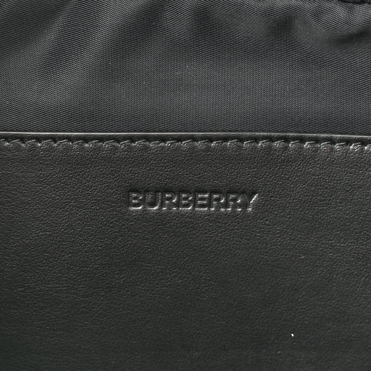 Burberry Coated Canvas Icon Stripe Sonny Bum Bag Black 6 of 9