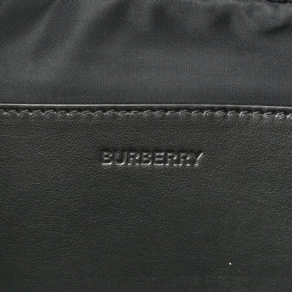 Burberry Coated Canvas Icon Stripe Sonny Bum Bag Black 6 of 9