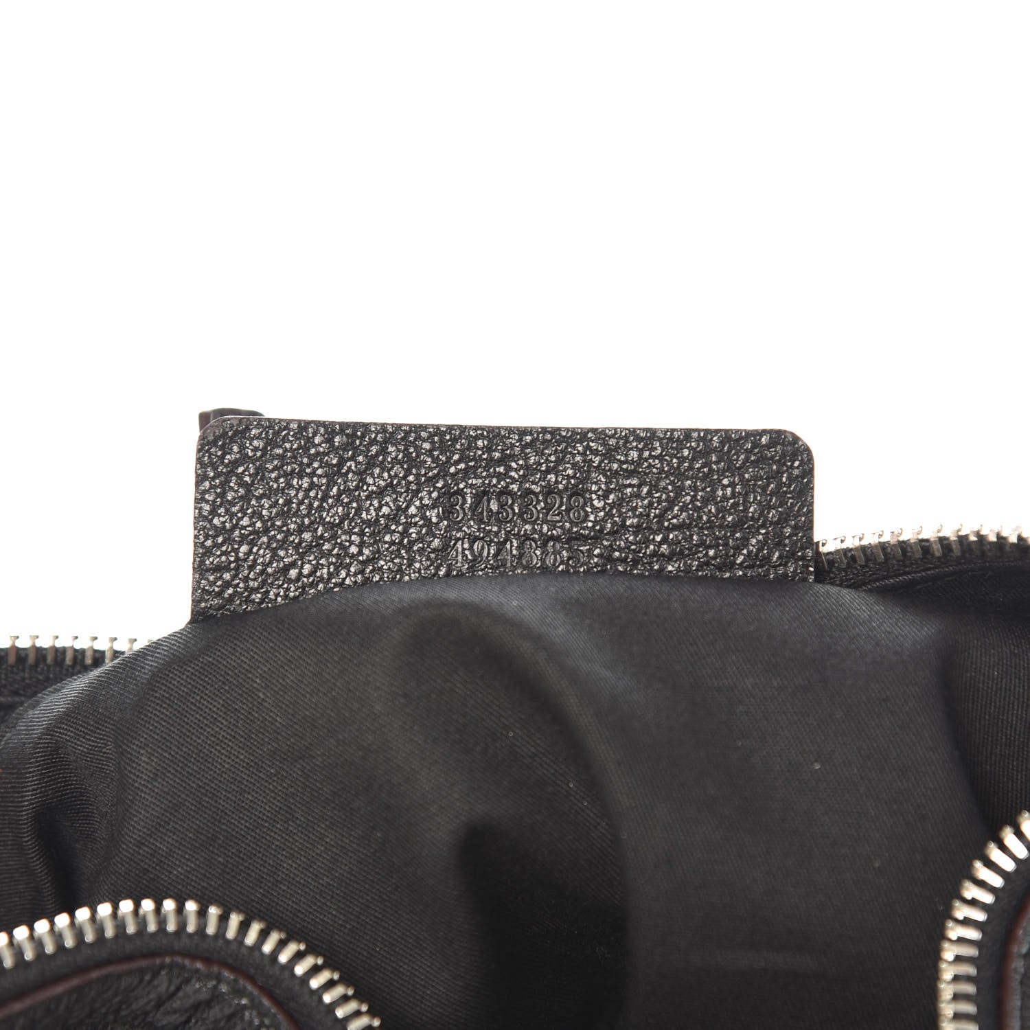 Alexander McQueen Calfskin De Manta Clutch Black 7 of 11