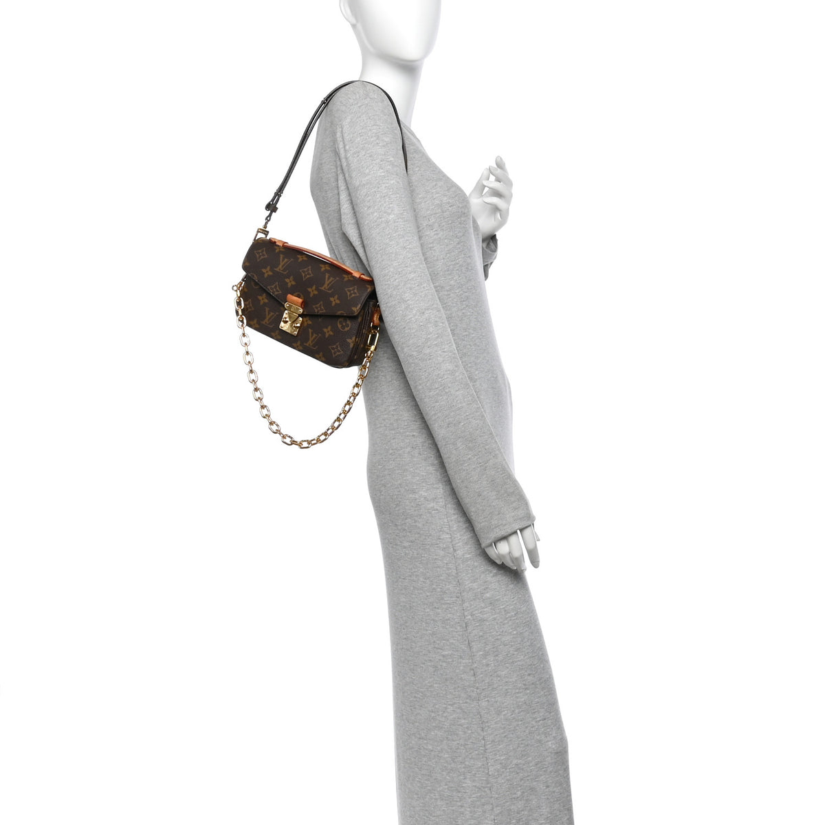 Louis Vuitton Monogram Pochette Metis East West 2 of 14