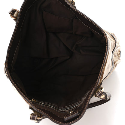 Gucci Crystal Monogram Mix Dark Brown 5 of 12