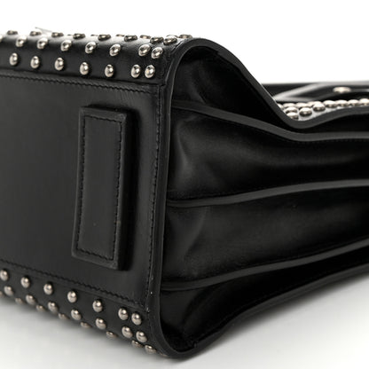 Saint Laurent Smooth Calfskin Studded Small Sac De Jour Black 10 of 12