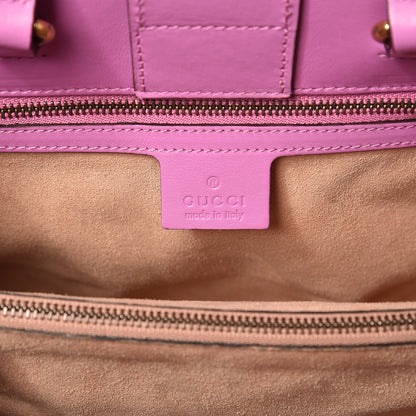 Gucci Calfskin Matelasse Small GG Marmont Tote Candy Mousse 7 of 9