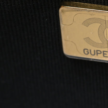 Chanel Lambskin Quilted Enamel Wallet On Chain WOC Black 8 of 11