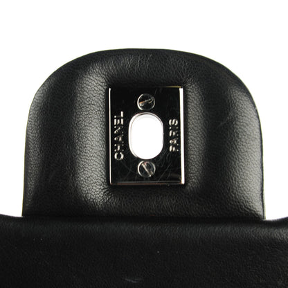 Chanel Lambskin Tweed Large Camellia Petals Flap Black 8 of 8