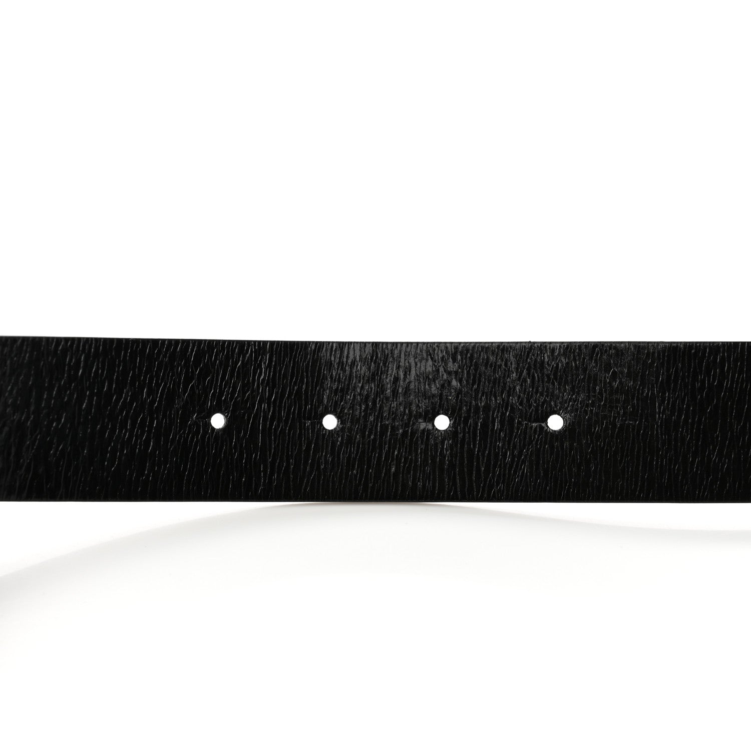 Chanel Calfskin Reversible CC Logo Belt 90 White Black 6 of 7