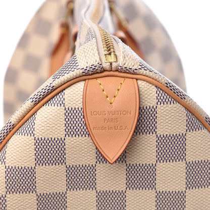 Louis Vuitton Damier Azur Speedy 35 6 of 10