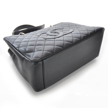 Chanel Caviar Grand Shopping Tote GST Black 3 of 6