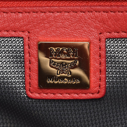 MCM Visetos Side Stud Small Stark Backpack Corail 6 of 11