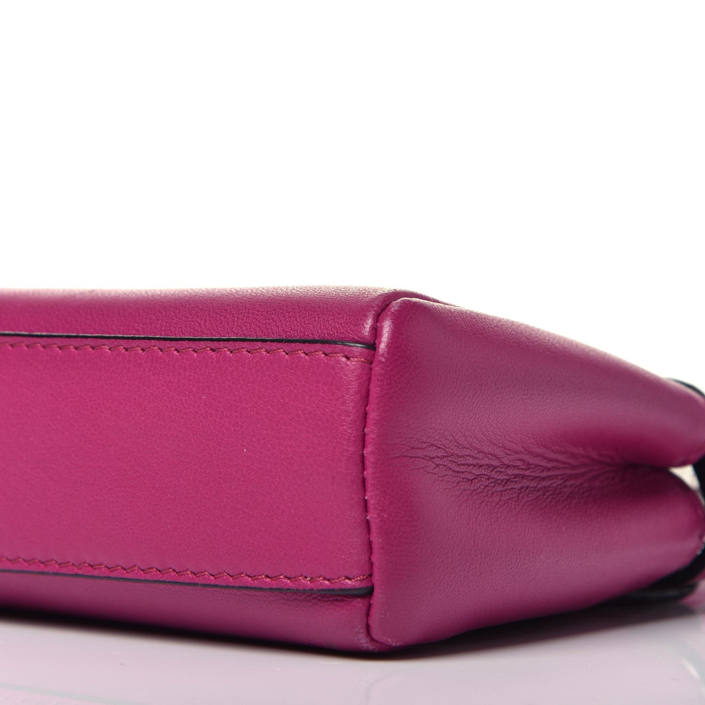 Nappa Micro Peekaboo Iconic Satchel Magenta
