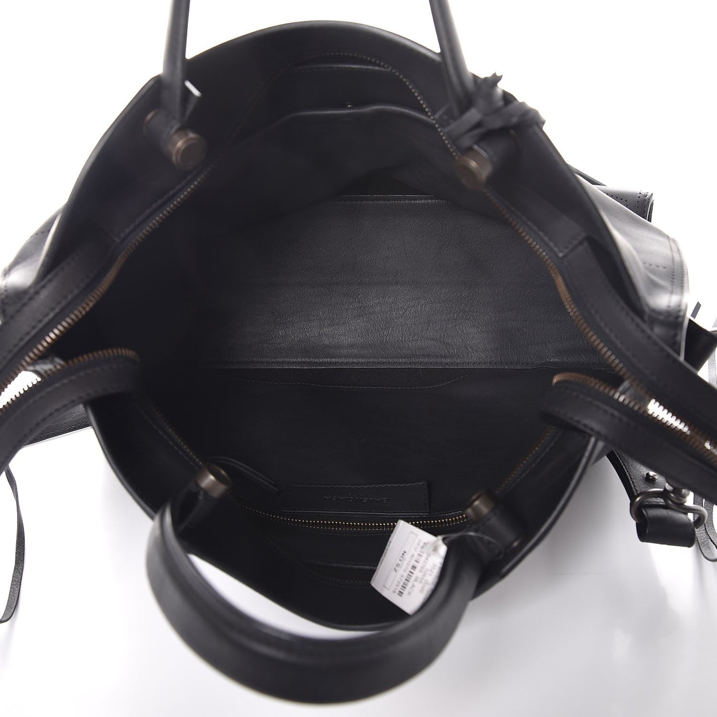 Veau Soyeux Perforated Blackout Hardware City Black