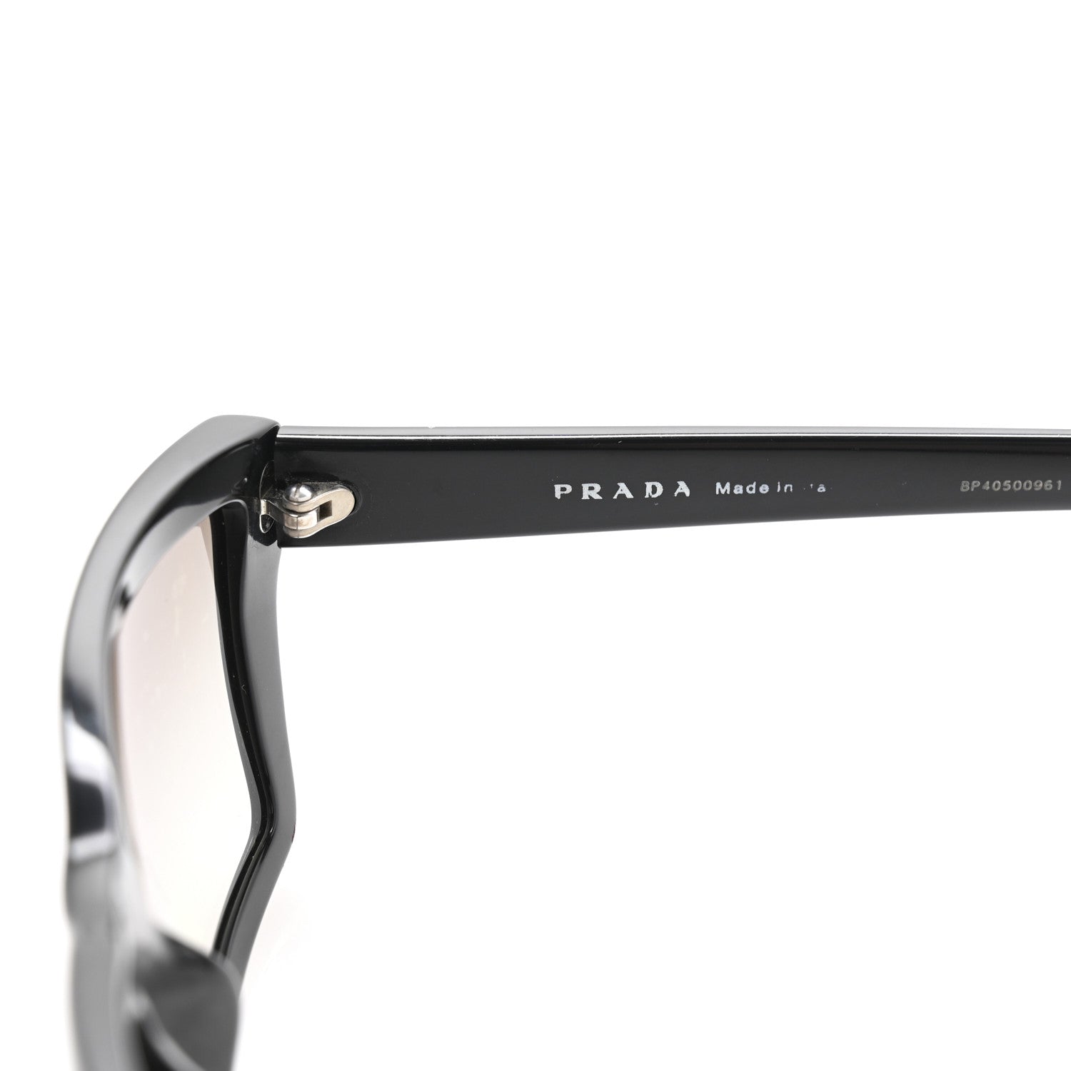 Prada Disguise Sunglasses SPR 04V Black 5 of 9