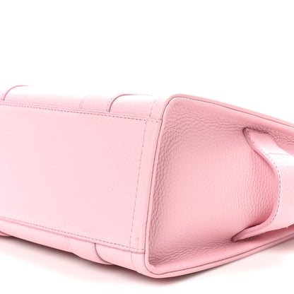 Marc Jacobs Grained Calfskin Small The Tote Bag Ribbon Pink 9 of 9
