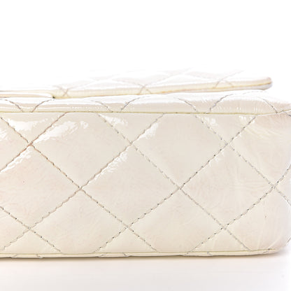 Chanel Distressed Patent Quilted 2.55 Reissue Flap 227 White 16 of 19