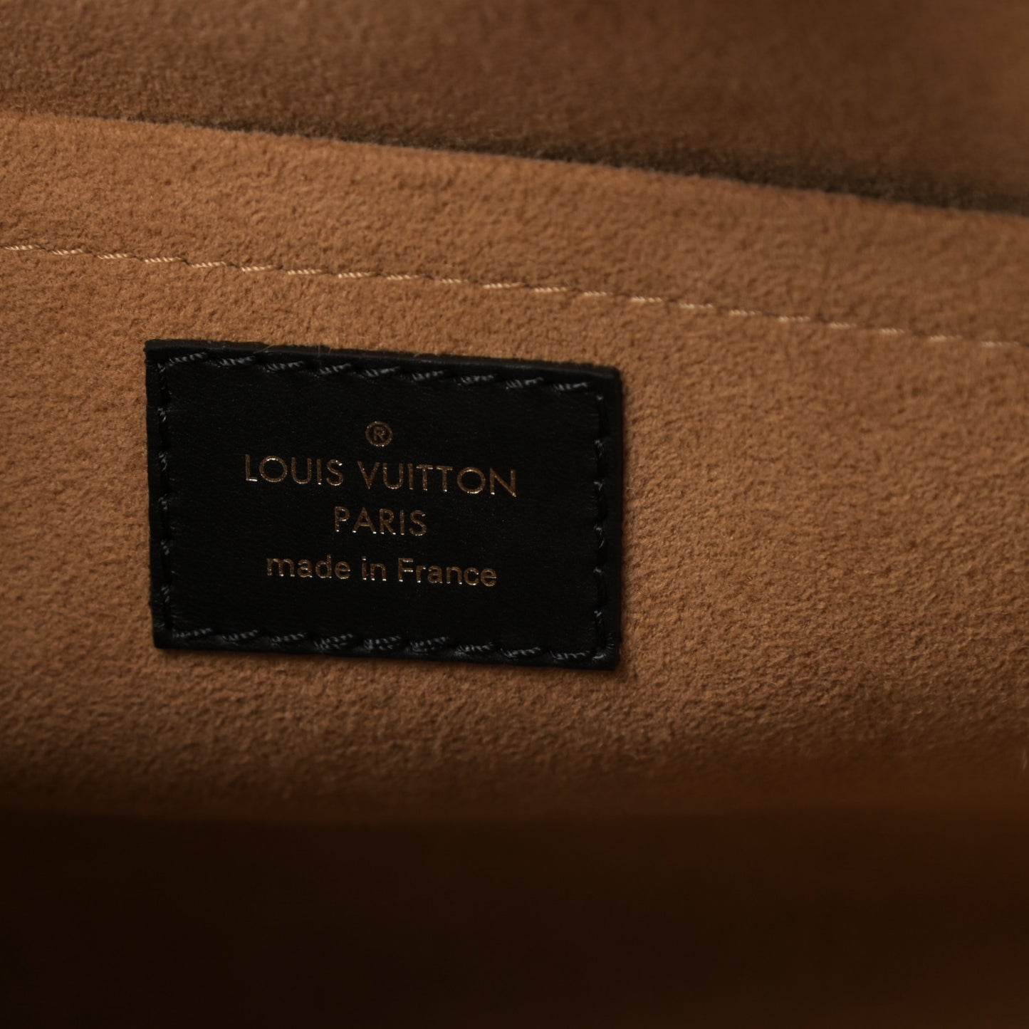 Calfskin Monogram On My Side Black