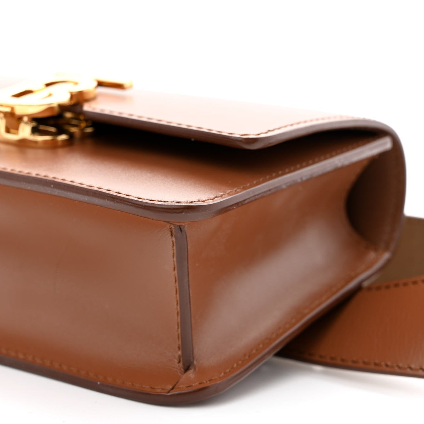 Calfskin TB Bum Bag Brown