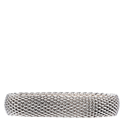 Tiffany Sterling Silver Somerset Mesh Bracelet 3 of 4
