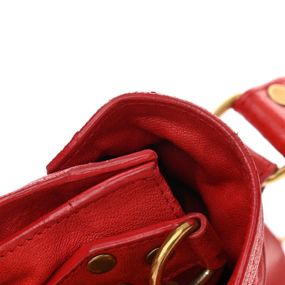 Proenza Schouler Lambskin Medium PS1 Satchel Bright Red 13 of 14