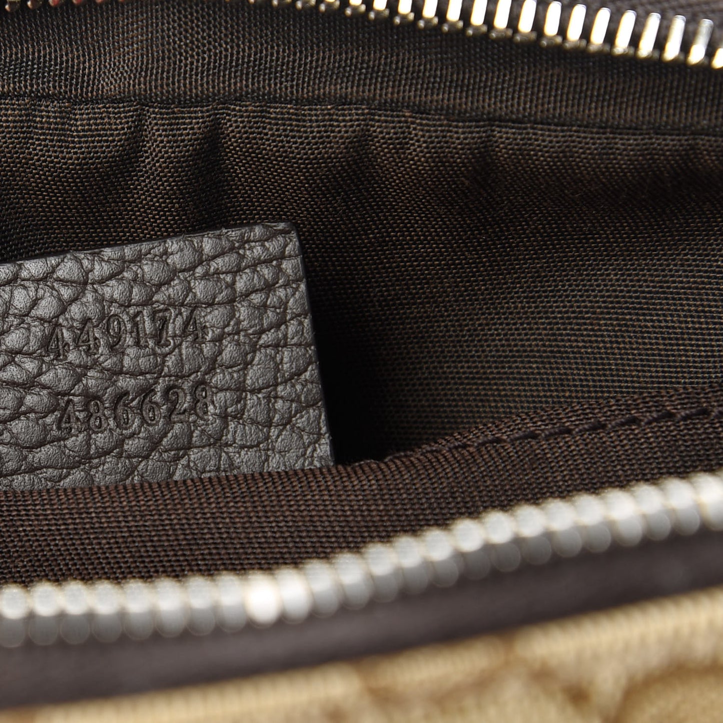 Monogram Belt Bag Dark Brown