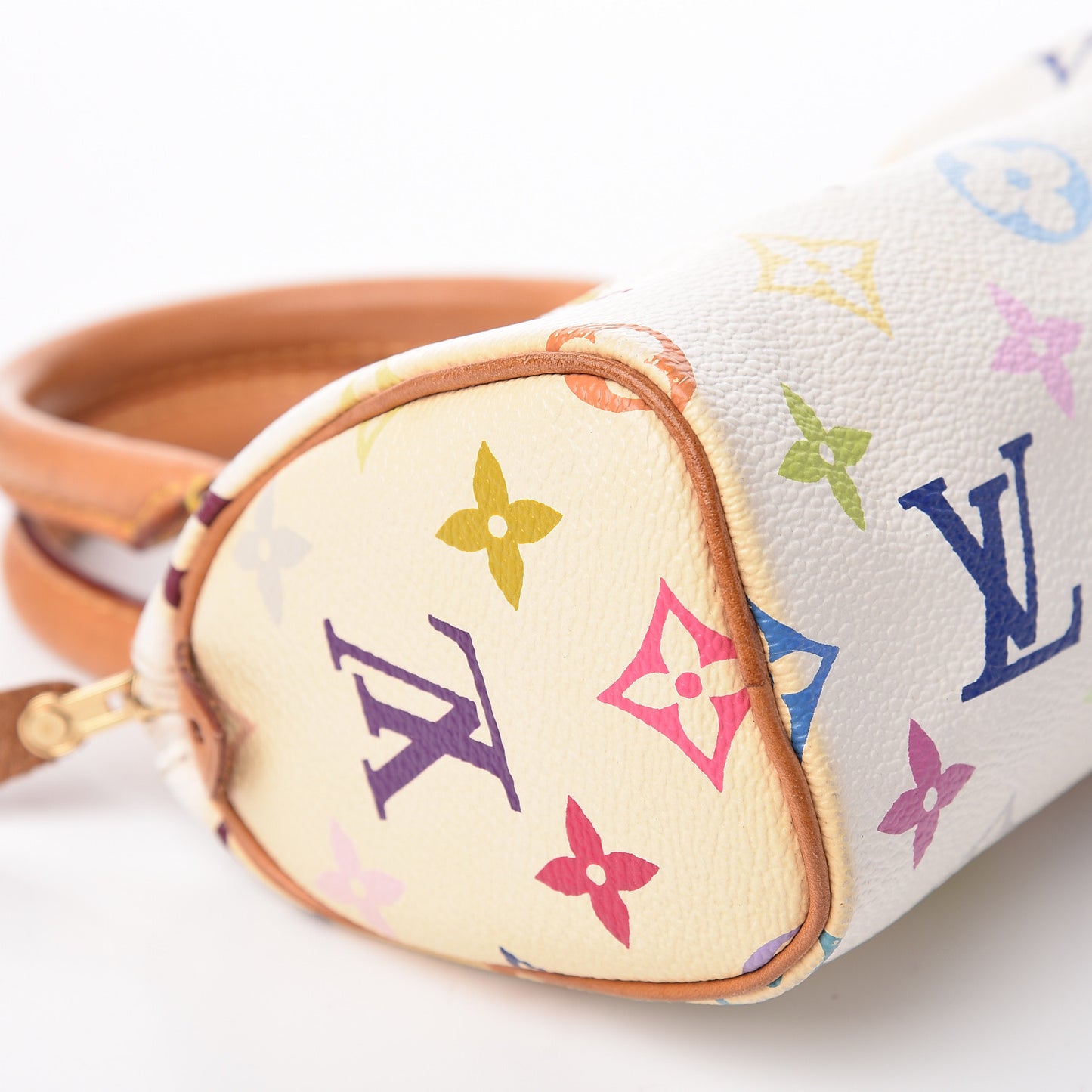 Monogram Multicolor Mini Sac HL Speedy White