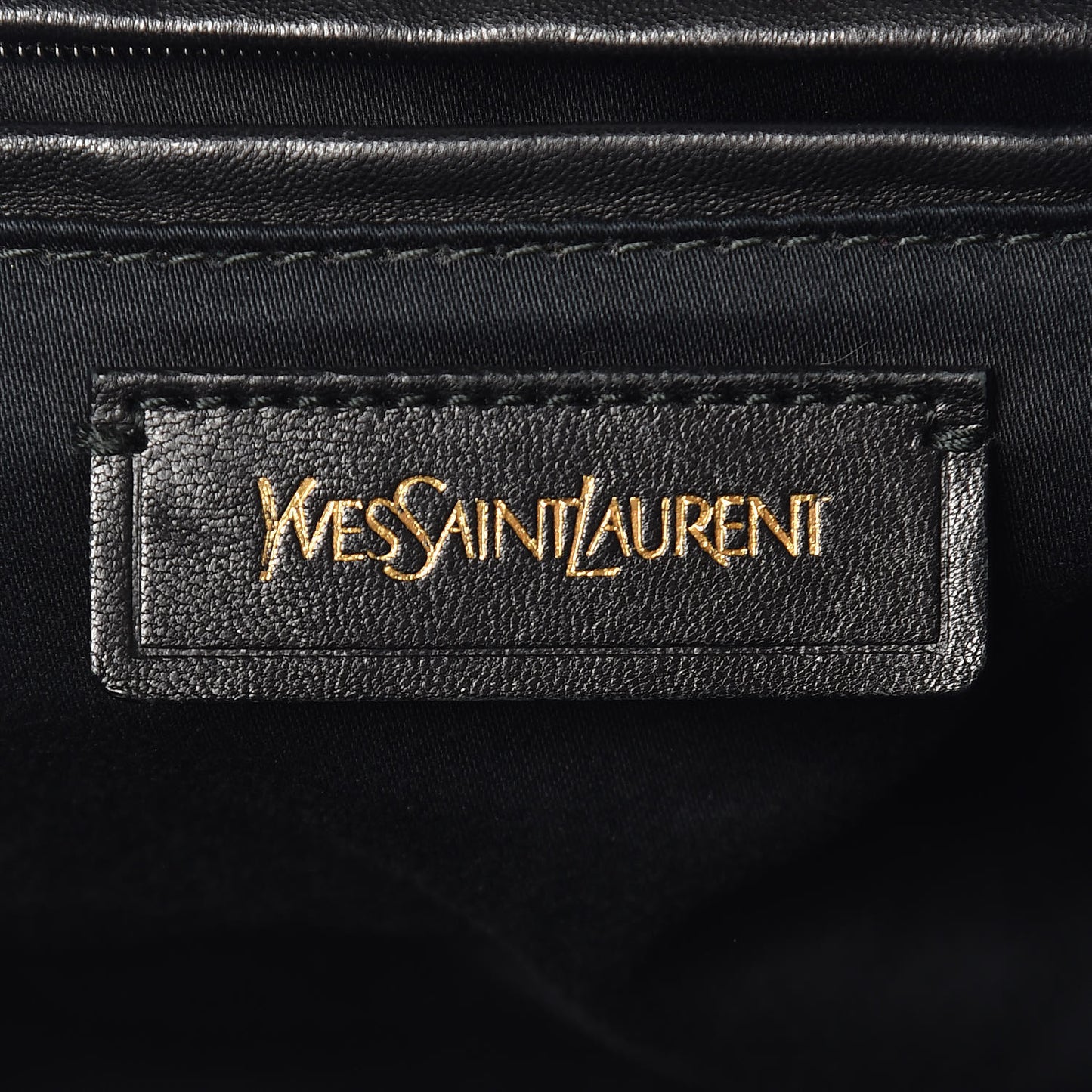Patent Calfskin Easy Sac Green