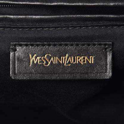 Saint Laurent Patent Calfskin Easy Sac Green 8 of 9