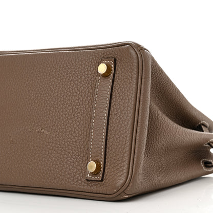 Hermes Togo Birkin 25 Etoupe 10 of 18