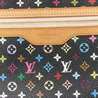 Louis Vuitton Monogram Multicolor Pochette Plate GM Black 8 of 8