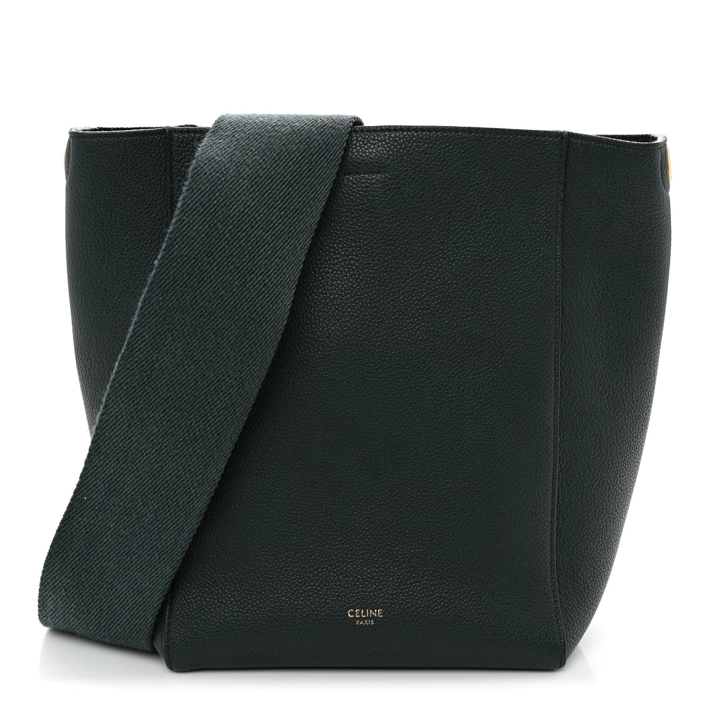 Soft Grained Calfskin Small Sangle Bucket Bag Amazone
