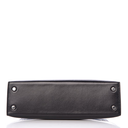 Hermes Box Mini Kelly Sellier 20 Black 6 of 30