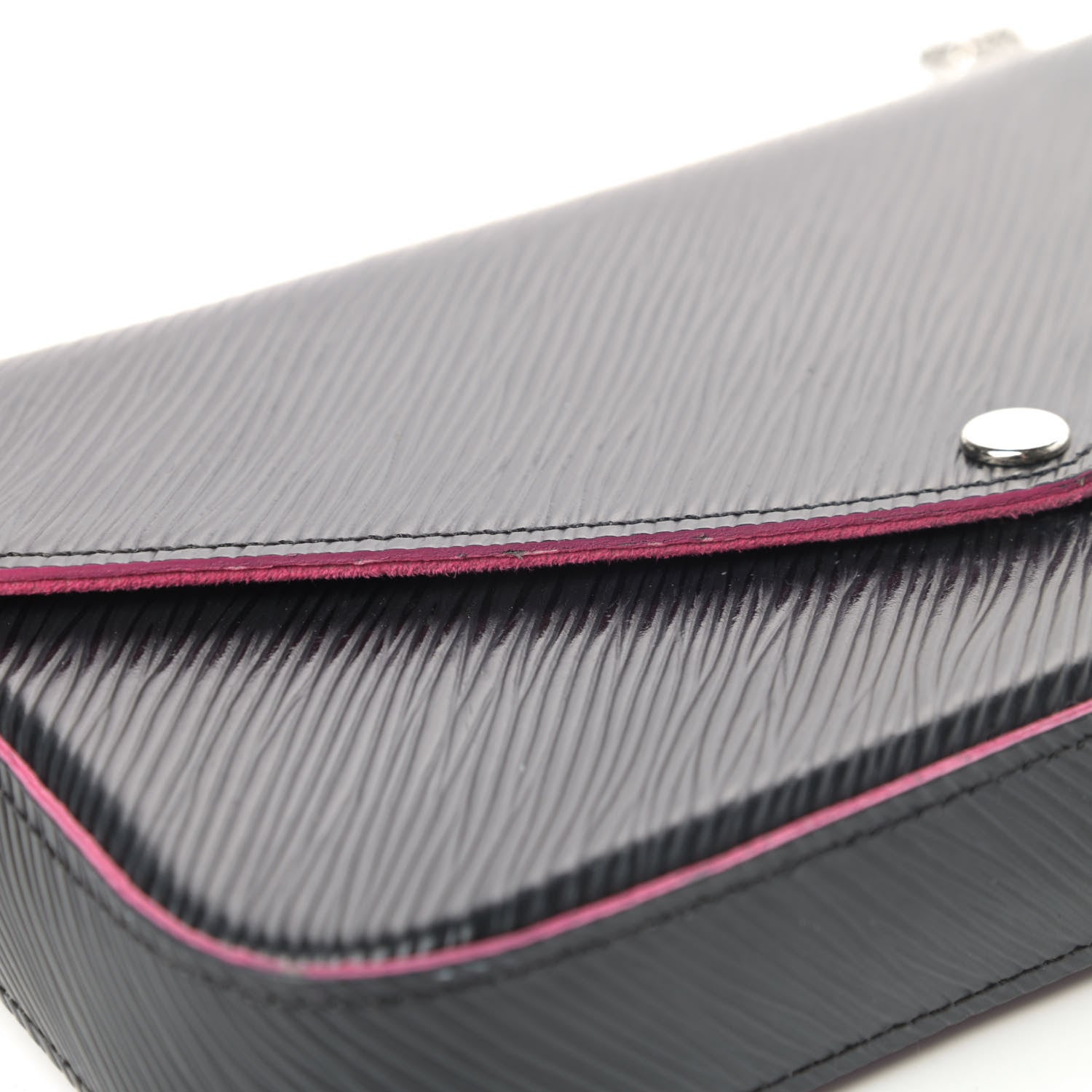 Louis Vuitton Epi Pochette Felicie Black Hot Pink 7 of 7