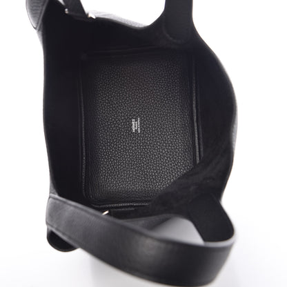 Hermes Taurillon Clemence Picotin Lock 18 PM Black 5 of 9