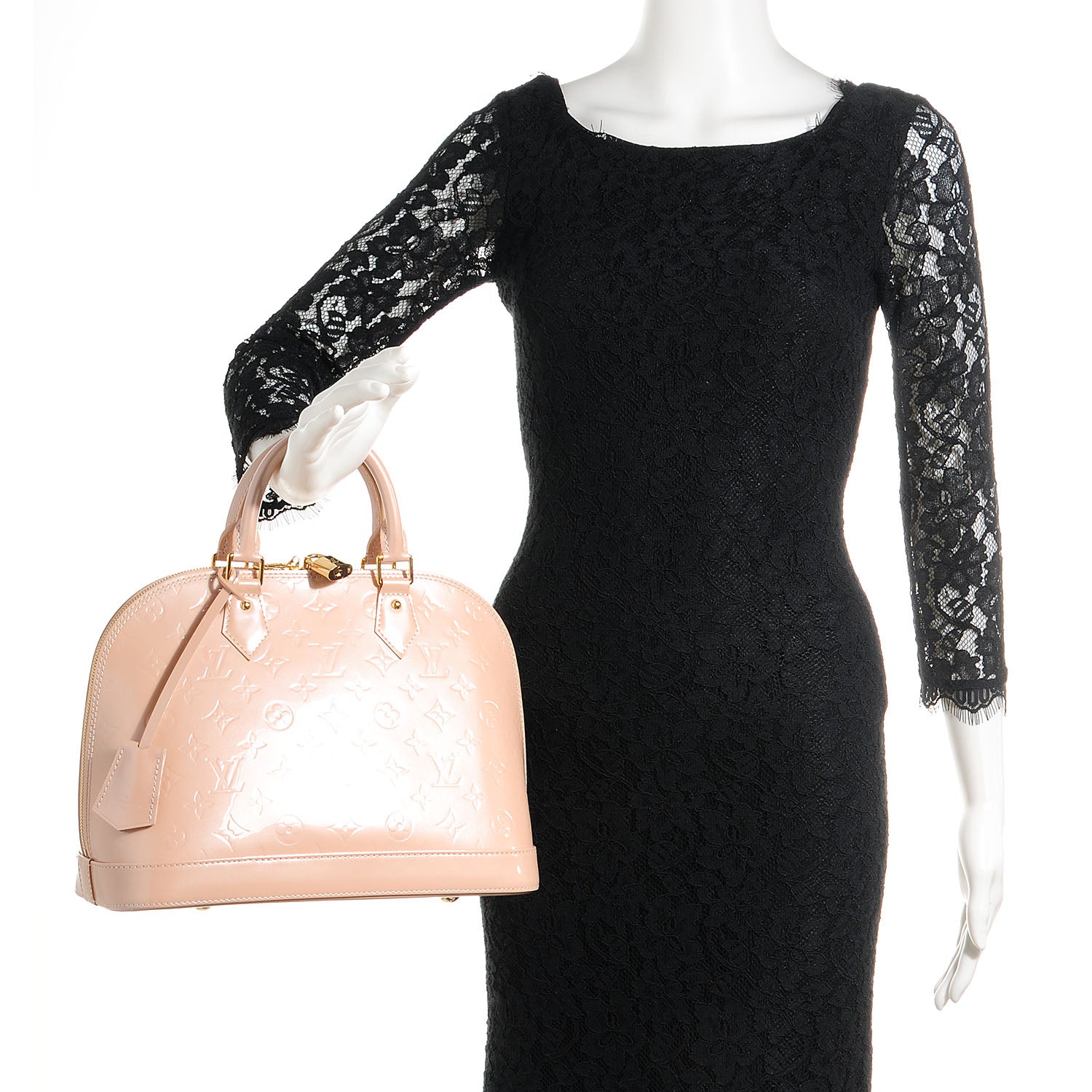 Louis Vuitton Vernis Alma PM Rose Florentin 2 of 7