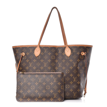 Louis Vuitton Monogram Neo Neverfull MM Rose Ballerine 1 of 29