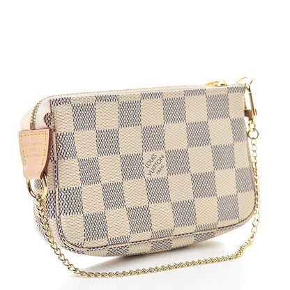 Louis Vuitton Damier Azur Mini Pochette Accessories 3 of 8