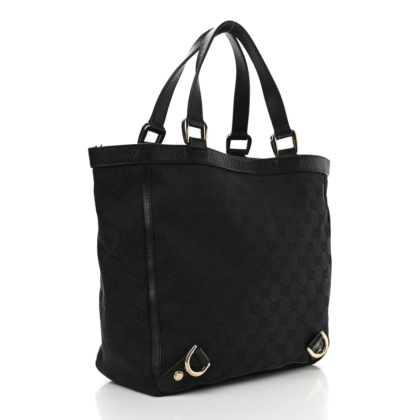 Monogram Small Abbey Tote Black