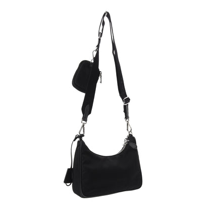 Prada Nylon Re-Edition 2005 Shoulder Bag Black 3 of 10
