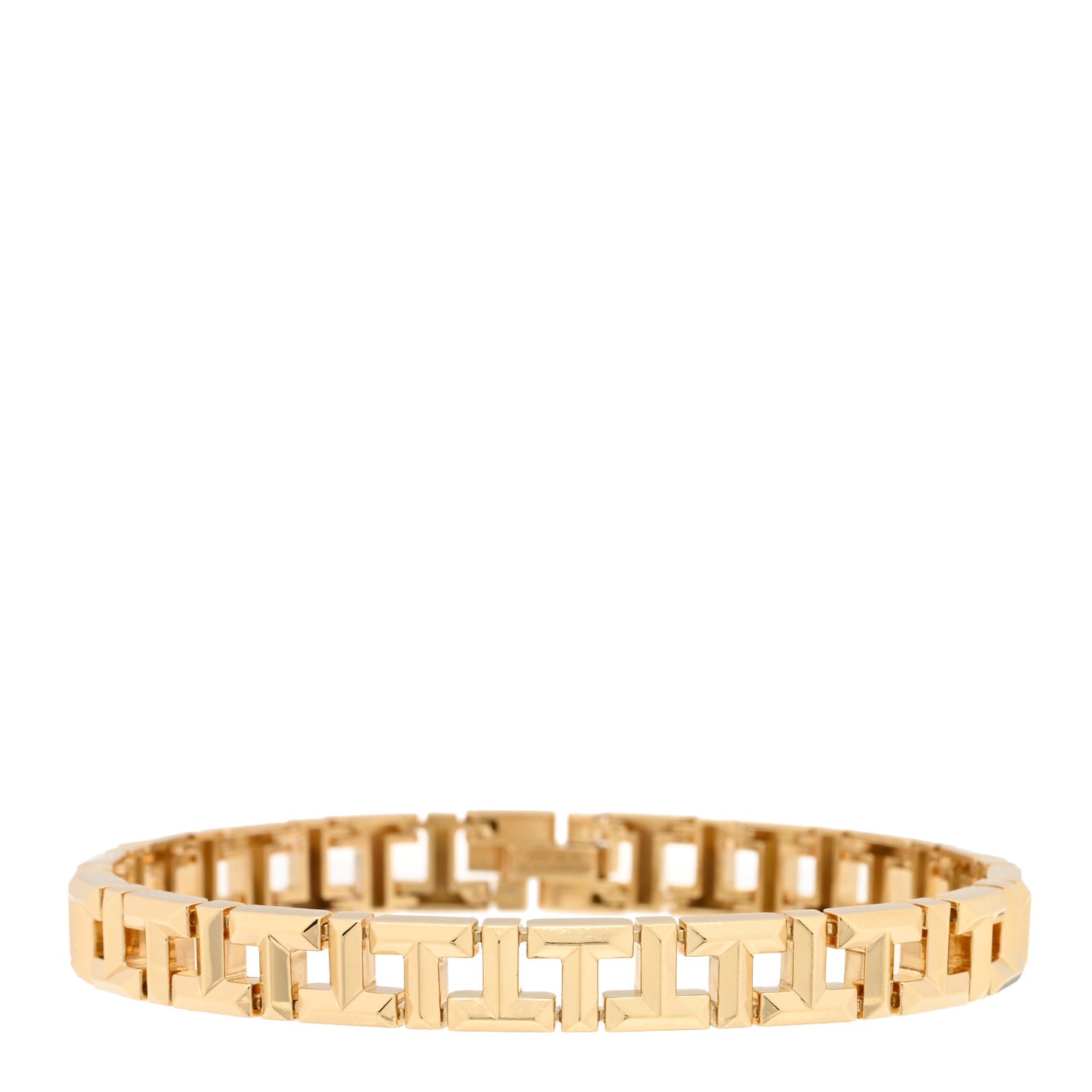 18K Yellow Gold Narrow T True Bracelet
