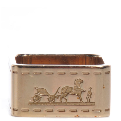 Hermes Permabrass Bolduc Scarf Ring 1 of 3